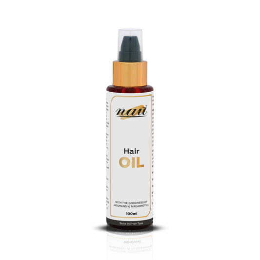 Nau Hair Oil   With the Goodness of Jatamansi & Nagarmotha