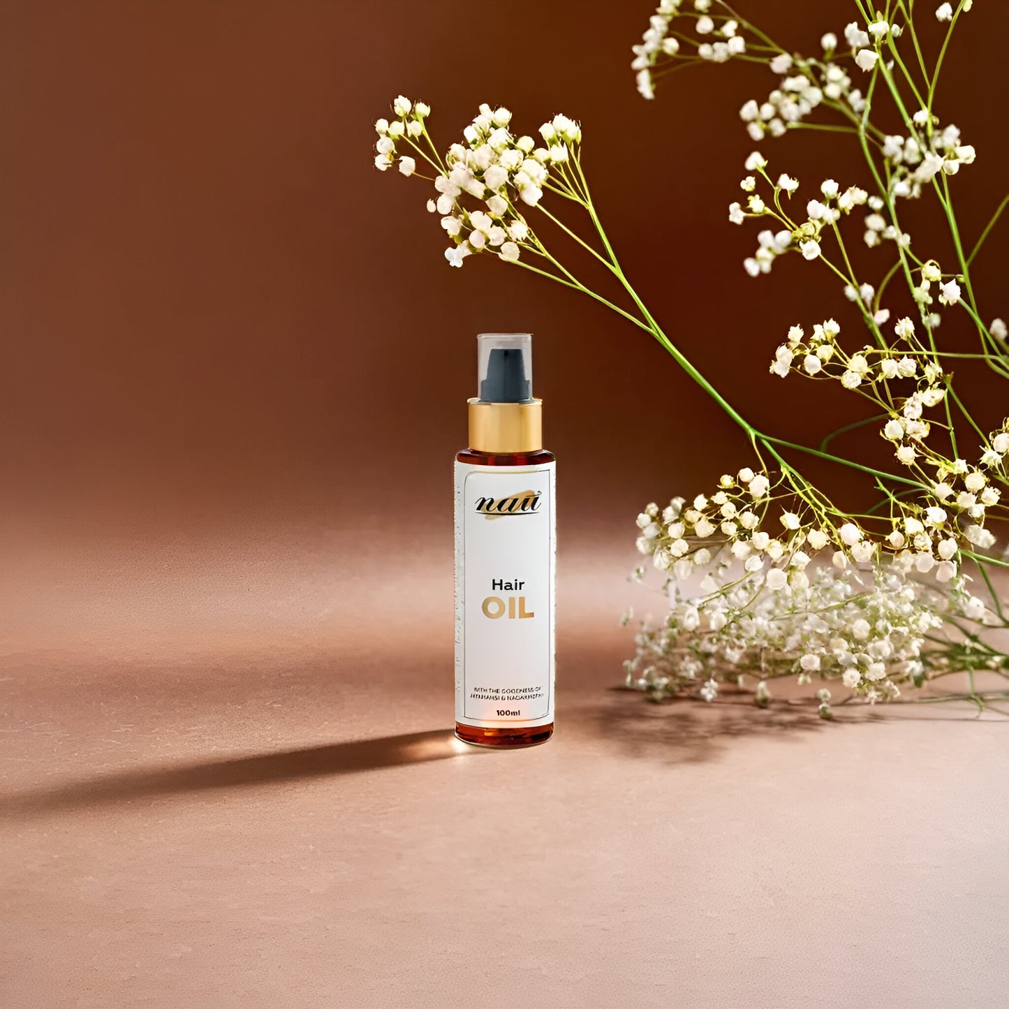 Nau Hair Oil   With the Goodness of Jatamansi & Nagarmotha